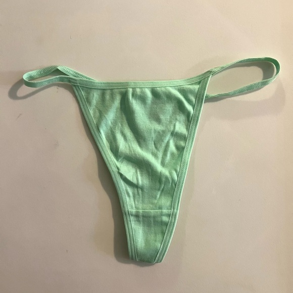 American Apparel Mint Green Thongs - set of 12! - Picture 4 of 5